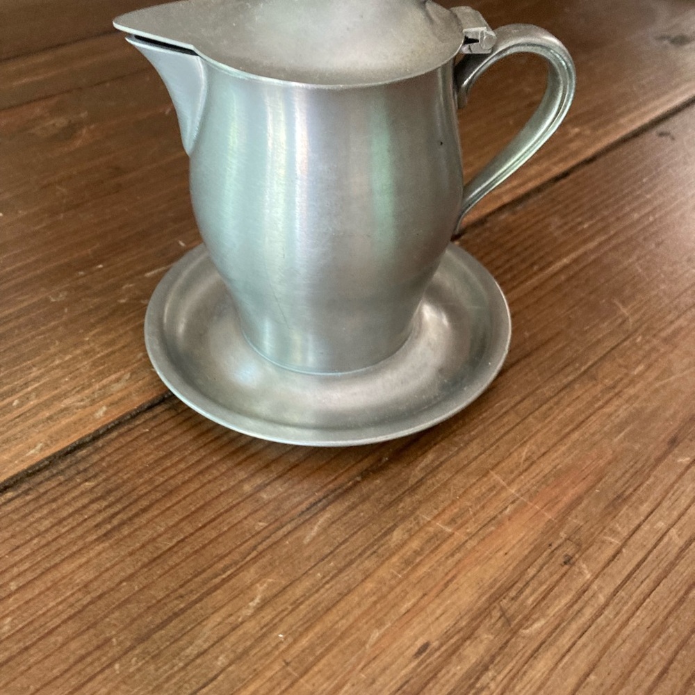 VTG Pewter Creamer